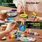 Natural Wood Slices 70 PCS 2.8-3.1 Inches Craft Wood Ornament Kit
